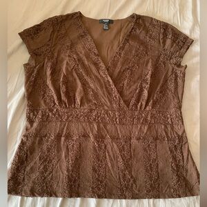 Alfani Lace Blouse